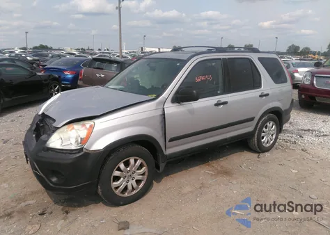 2005 Honda Cr-V Ex из США, поврежденный, VIN JHLRD78815C049716